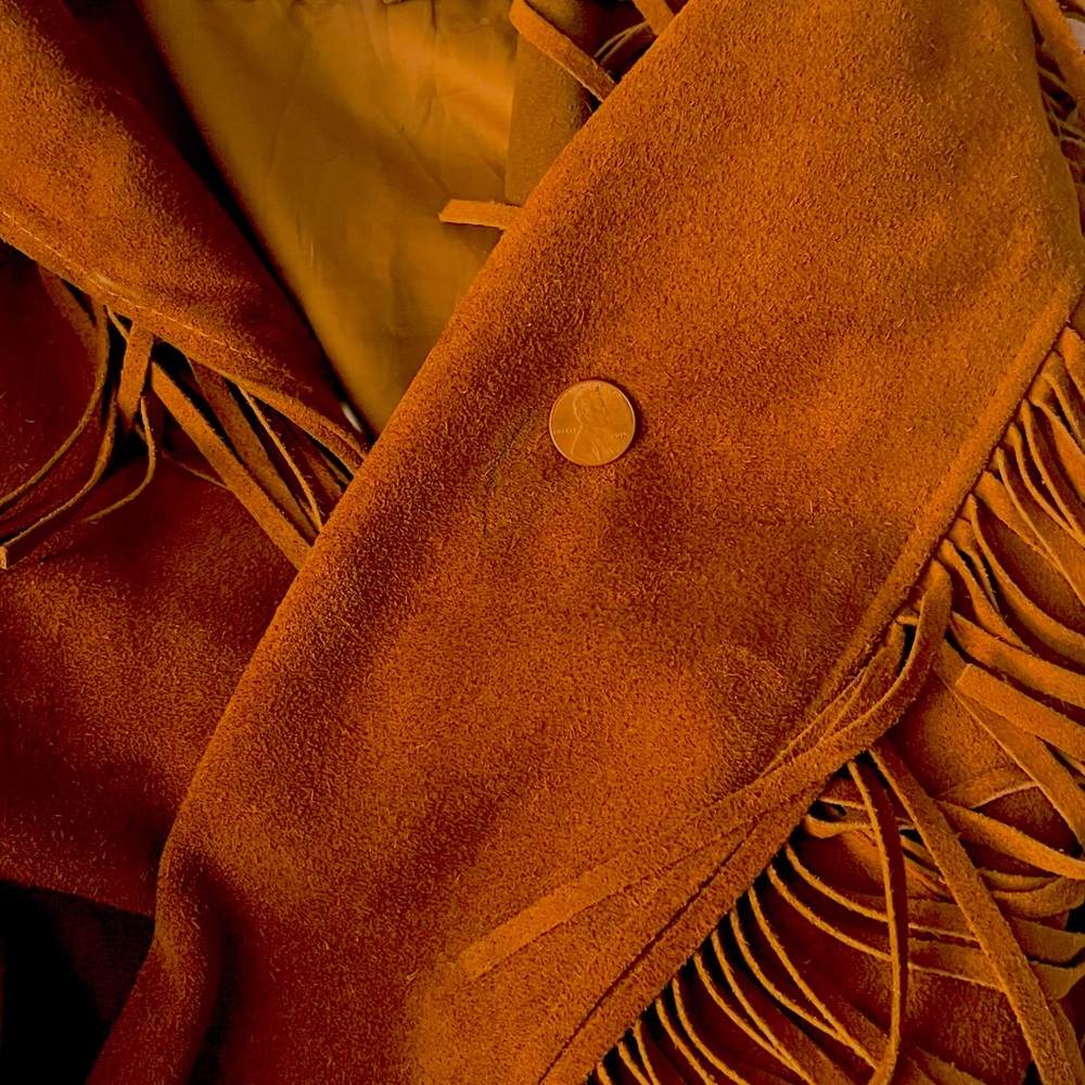 Mint VTG suede fringe jacket - Picture 11 of 11